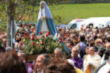 Cientos de peregrinos acudieron a la Fiesta de la Rosa 2013