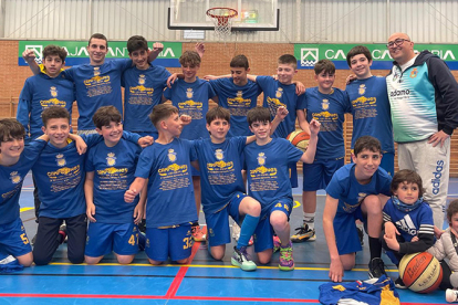 El equipo de baloncesto infantil de Campoo de Enmedio gana el campeonato y asciende a Segunda Divisin