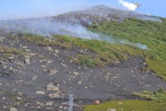 Incendio en el Endino