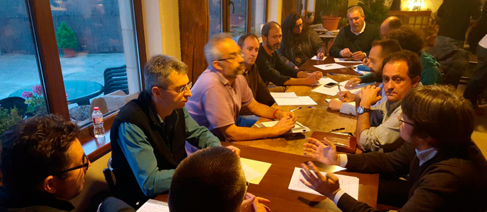 Alcaldes, empresarios y asociaciones se reunieron para participar en el desarrollo de la comarca