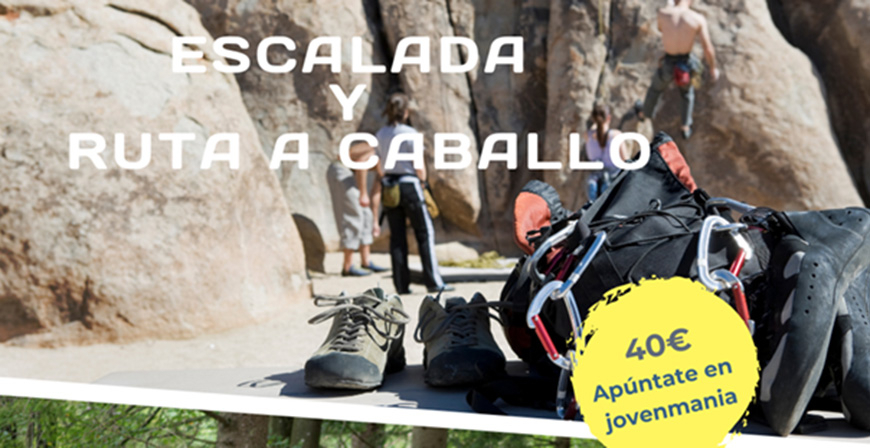 Alto Campoo acoger el programa 'Finde joven' con actividades de escalada y rutas a caballo 