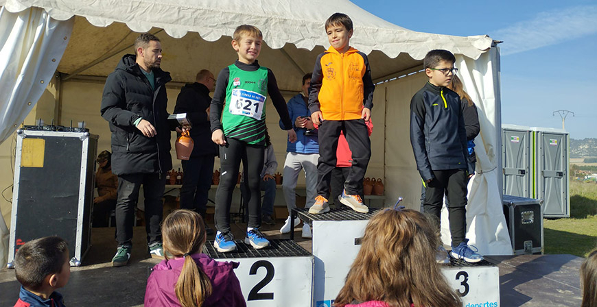 La Escuela Reinosa Running sum varios podios en el XXXI Cross Ciudad de Dueas