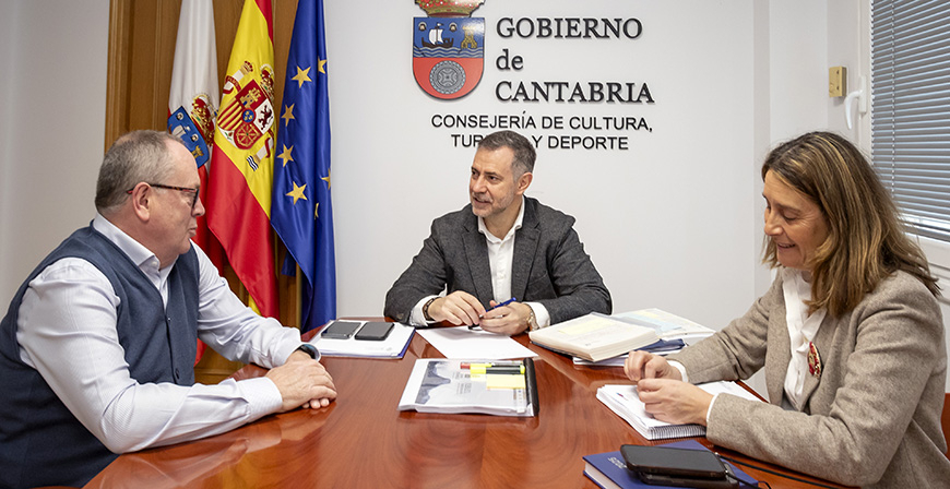 El Gobierno de Cantabria incluir el proyecto del campo de regatas en el pantano del Ebro en los presupuestos de 2026