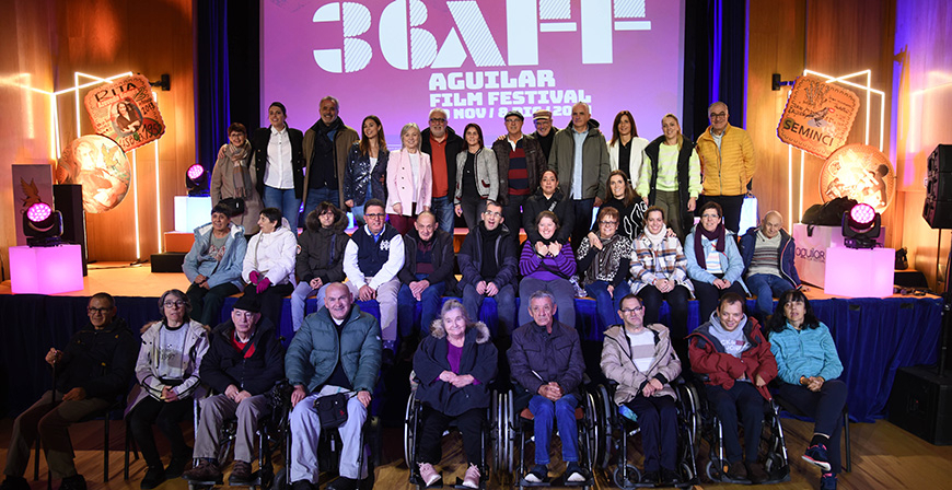 Leo Harlem apadrina el estreno de 'Soadores' en el Aguilar Film Festival