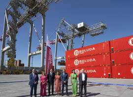 Buruaga anuncia tres millones de inversin para ampliar las vas de la terminal del Puerto de Santander